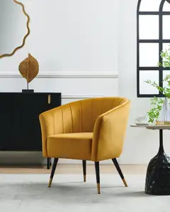 EGLO tuoli Ampaha 70x65 cm keltainen - 4