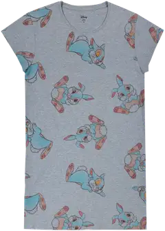 Disney naisten paituli BI60081 - Ligt grey melange - 1