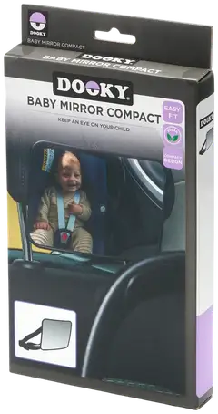 Dooky takaistuimen turvapeili 18,5 x 13,5 cm - 3
