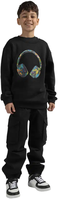 House lasten cargohousut 23PH292612 - Black - 4