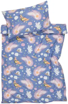 Moomin Arabia Muumi p.lak.set. 120x160 Avaruus. GOTS - 1