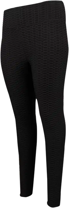 House naisten kuviolliset push-up leggingsit 222HP30624, D-mitoitus - Black - 2