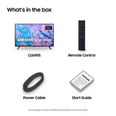 Samsung 55" 4K UHD Smart LED TV TU55CU6905KXXC - 6