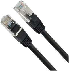 Wave S/FTP CAT6a Ethernet parikaapeli, 5m, Musta - 2