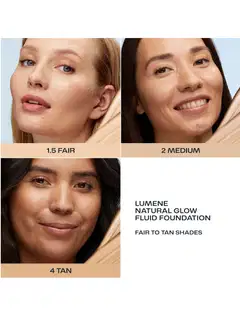 Lumene Natural Glow Heleyttävä meikkivoide SK20 5 Deep Tan 30 ml - Medium - 2