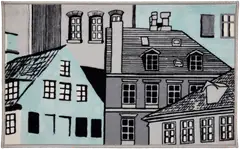 Vallila kynnysmatto Kobenhavn 50x80 mint - 1