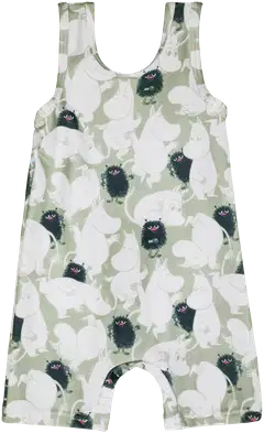 Muumi Vauvojen uima-asu Villi Haisuli 591889 - Vaaleanvihreä - 1