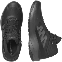 Salomon miesten Mid-vartinen ulkoilukenkä Outscape Mid GTX - Blk/Asph/Alloy - 6