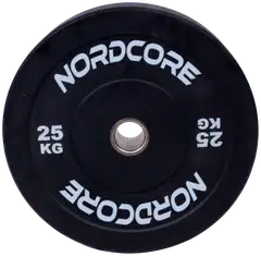 Nordcore levypaino bumper core(5-25kg) - Musta - 1