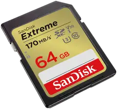 Sandisk Extreme SDXC 64GB muistikortti - 2
