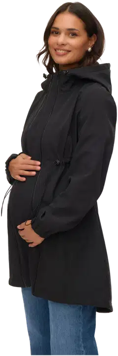 mama;licious äitiystakki Mlnell - Black - 5