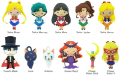 Monogram keräilyhahmo Sailor Moon Bag Clip Series 1 - 2