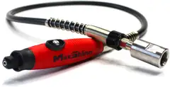 Maxshine MN01 minikiillotuskone – 5/8" liitäntä, joustava varsi, tarkkaan kiillotukseen ahtaisiin paikkoihin, mukana 20 tarviketta ja säilytyslaukku - 2