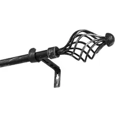 Ihanin verhotangon kannakkeet mustakulta 19mm 2kpl/pss - 4