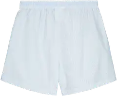 WKLY. naisten pyjamashortsit 212W042629 - Chambray blue/White - 2