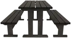 Miljöörakennus Jämerä kalusteryhmä 1500, grafiitin harmaa, 150x150x75cm - 1