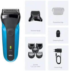 Braun parranajokone Series 3 310BT - 2