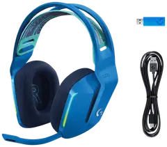 Logitech pelikuuloke Lightspeed G733 sininen - 8