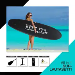 Deep Sea SUP-lautasetti Standard, musta - 4