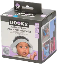 Dooky vauvan kuulosuojaimet 0-36 kk valkoinen - 1