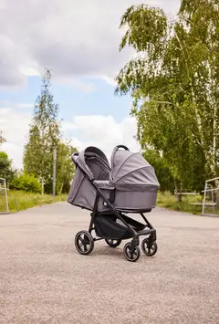 Hauck yhdistelmävaunut Shop N Care Trio Set 0-25 kg harmaa - 37