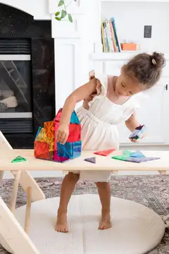 MAGNA-TILES® Clear Colours 32 osaa -magneettirakennussarja - 7