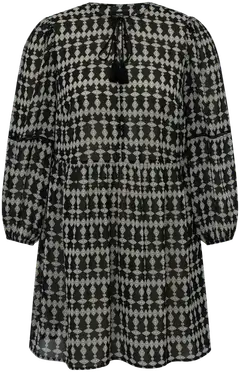 Now Curvy naisten lyhyt tunikamekko 117573, D-mitoitus - Printet - 1