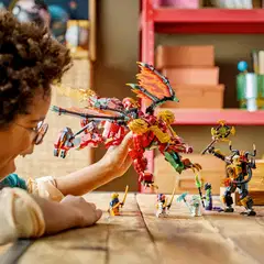 LEGO® Ninjago 71868 Wyldfyren muuntautumiskykyinen lohikäärmerobotti - 10