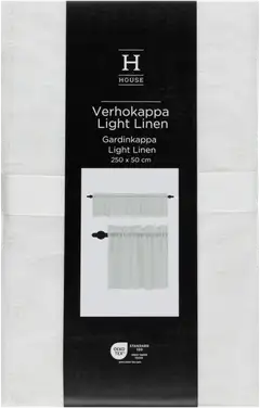 House verhokappa Light Linen 250x50 cm valkoinen - 1