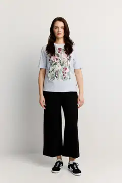 Finlayson naisten T-paita Kumpula - blue print - 4