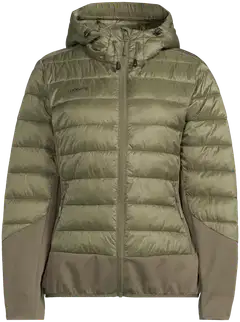 Luode12 naisten hybriditakki 223L332676 - Burnt olive - 2