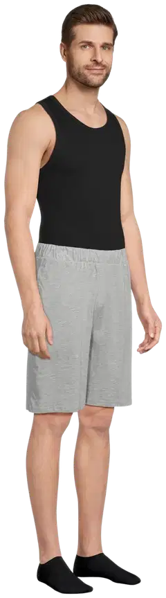 House miesten pyjamashortsit 191H382211 - Vaaleanharmaa - 4