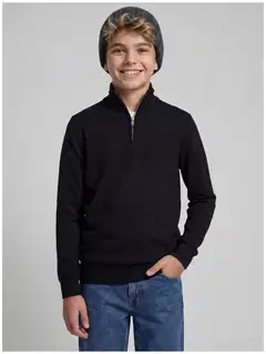 JJ REBEL JUNIOR lasten poolopaita - Black - 2