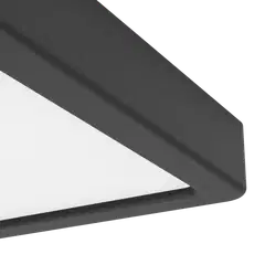 EGLO kattovalaisin Fueva 6 LED 7W CCT 15x15 cm musta - 3