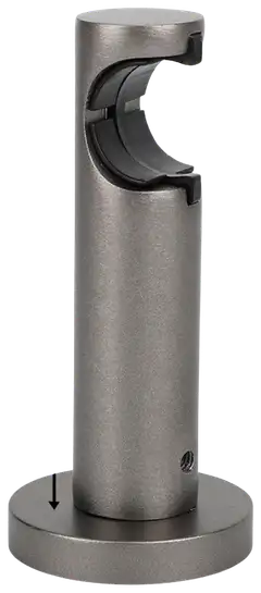 Ihanin verhotangon click-kannakkeet antrasiitti 28mm 2kpl/pss - 3