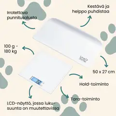 Beurer PP170 Polly lemmikin vaaka - 12