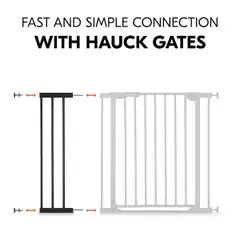 Hauck turvaportin jatkopala 21 cm musta - 11