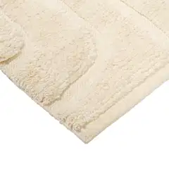 NOKOHOME puuvillamatto Fiia 60x90 cm luonnonvalkoinen - 2