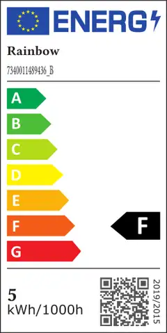 Rainbow LED-kynttilälamppu 4,3 W E14 4000 K 470 lm himmeä lasi 3 kpl - 2