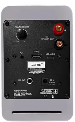 Jamo aktiivikaiutinpari Mini MKII MatteWhite - 3