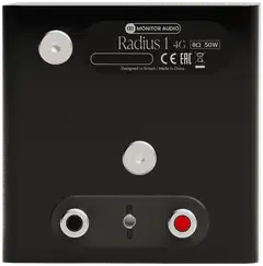 Monitor Audio Radius 1 4G satelliittikaiutinpari SRAD4G1B musta - 2