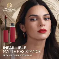 L'Oréal Paris Infaillible Matte Resistance 100 Fairytale  huulipuna 5ml - Snooze Your Alarm - 10