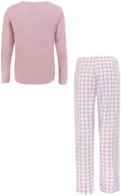 TEX naisten pyjama I997294 - pink - 2