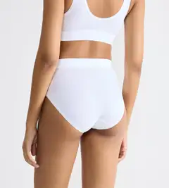 Sloggi naisten Double Comfort T H Tai - 0003-WHITE - 5