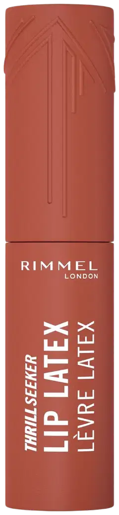 Rimmel Thrillseeker Lip Latex 6 ml, 300 Main Character nestemäinen huulipuna - 250 Honey Bun - 1