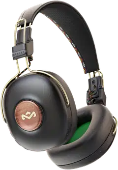 House of Marley langattomat sankakuulokkeet Positive Vibration Frequency, rasta/puu - 1