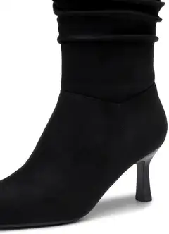 Clou naisten korolliset saappaat Rie2 343792 - BLACK - 4