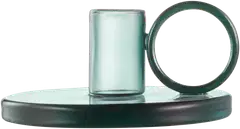 Muurla kynttilänjalka Loop sinivihreä 5,5cm - 2