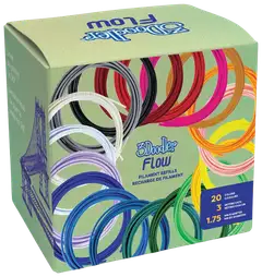 3D filamentti 3Doodler FLOW 1,75mm 20 rullaa - 1