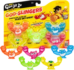 Goo Jit Zu Meteor Madness Slinger Glow 5pk - 3
